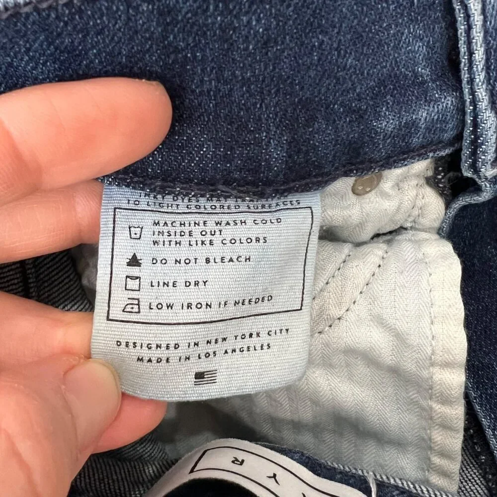 AYR the riser skinny jeans, medium wash blue, Size 26/28 L72